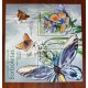 MARIPOSAS FLORES S. TOME y PRINCIPE HOJA BLOQUE ESPECIAL NUEVA MINT